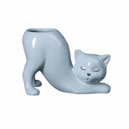 Florero con Forma de Gato