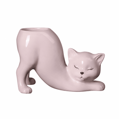 Florero con Forma de Gato